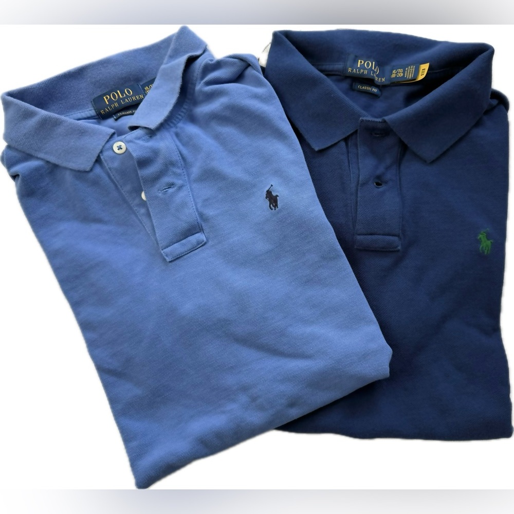Bundle Polo by Ralph Lauren Boy’s XL Blue Polo Shirts